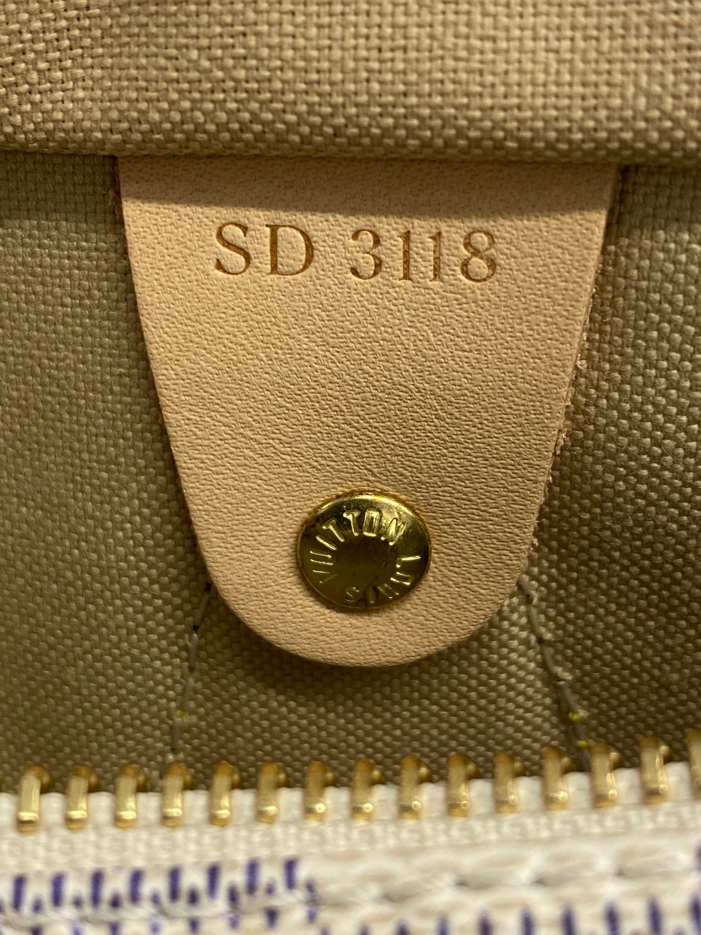 Louis Vuitton Louis Vuitton Damier Azur Speedy 30 Bag