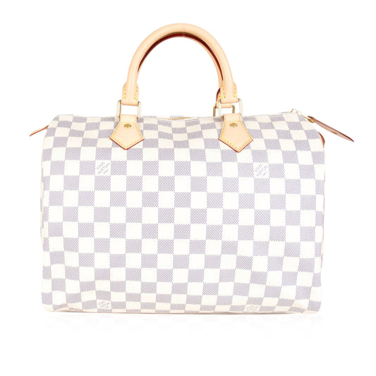 Louis Vuitton Louis Vuitton Damier Azur Speedy 30 Bag