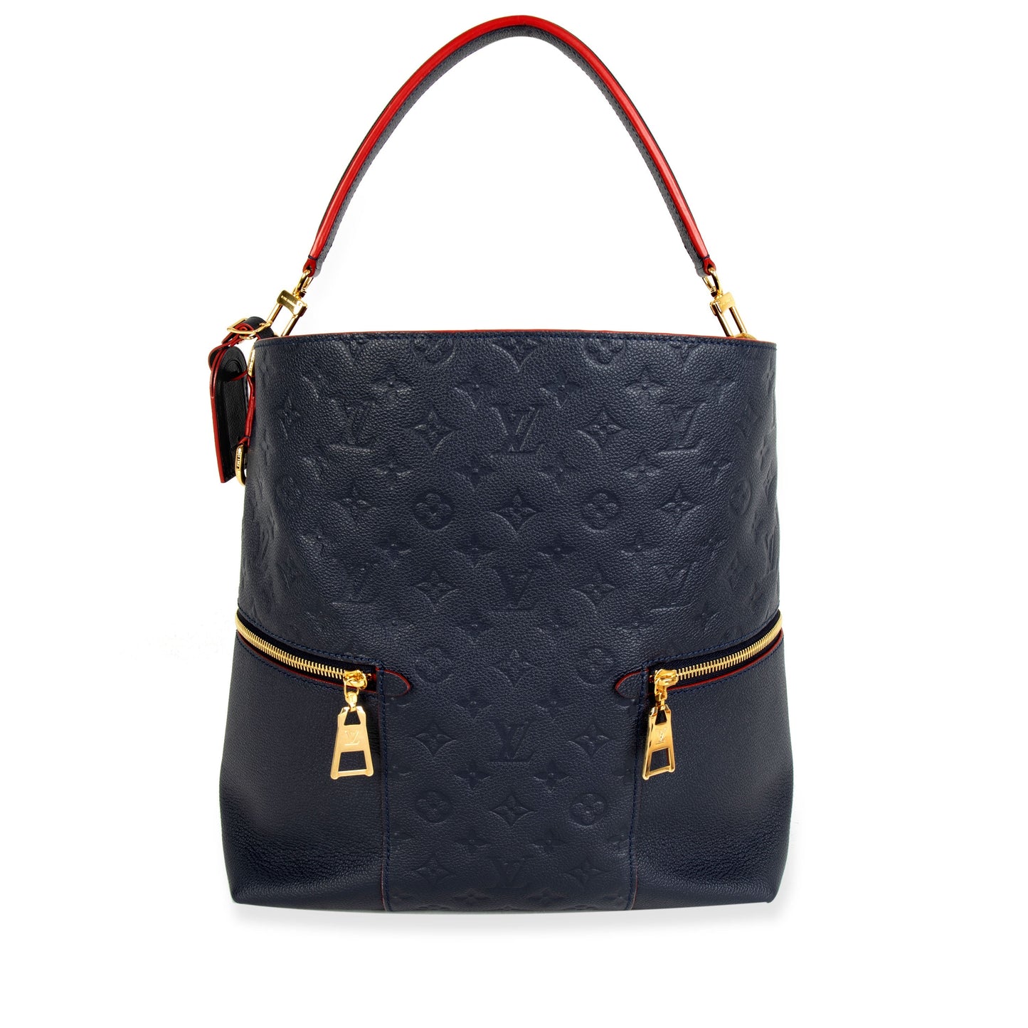 Louis Vuitton Louis Vuitton Marine & Rouge Monogram Empreinte Leather Melie Shoulder Bag