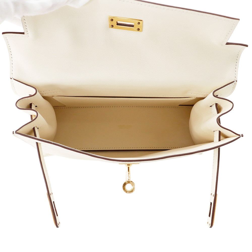 HERMES Kelly dance 2 Nata Swift Leather