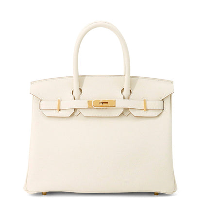HERMES Birkin Craie Togo Leather Size 30