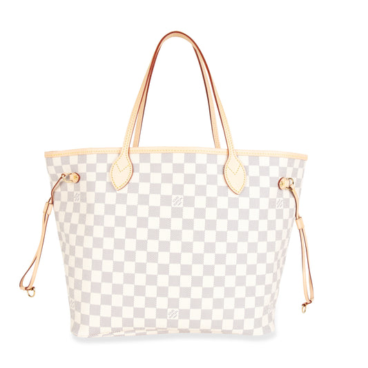 Louis Vuitton Louis Vuitton Damier Azur Neverfull MM