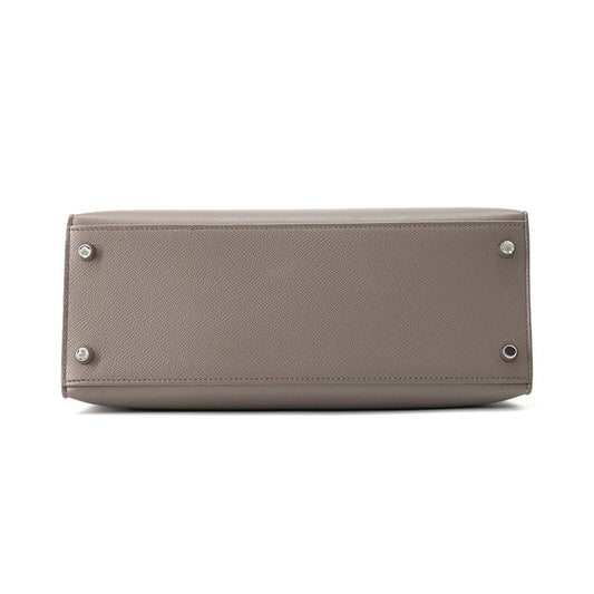 HERMES Kelly Sellier Etain Epsom Size 28