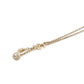 CHANEL CC Logo Star Motif NecklaceABC119 Rhinestone Gold Plated