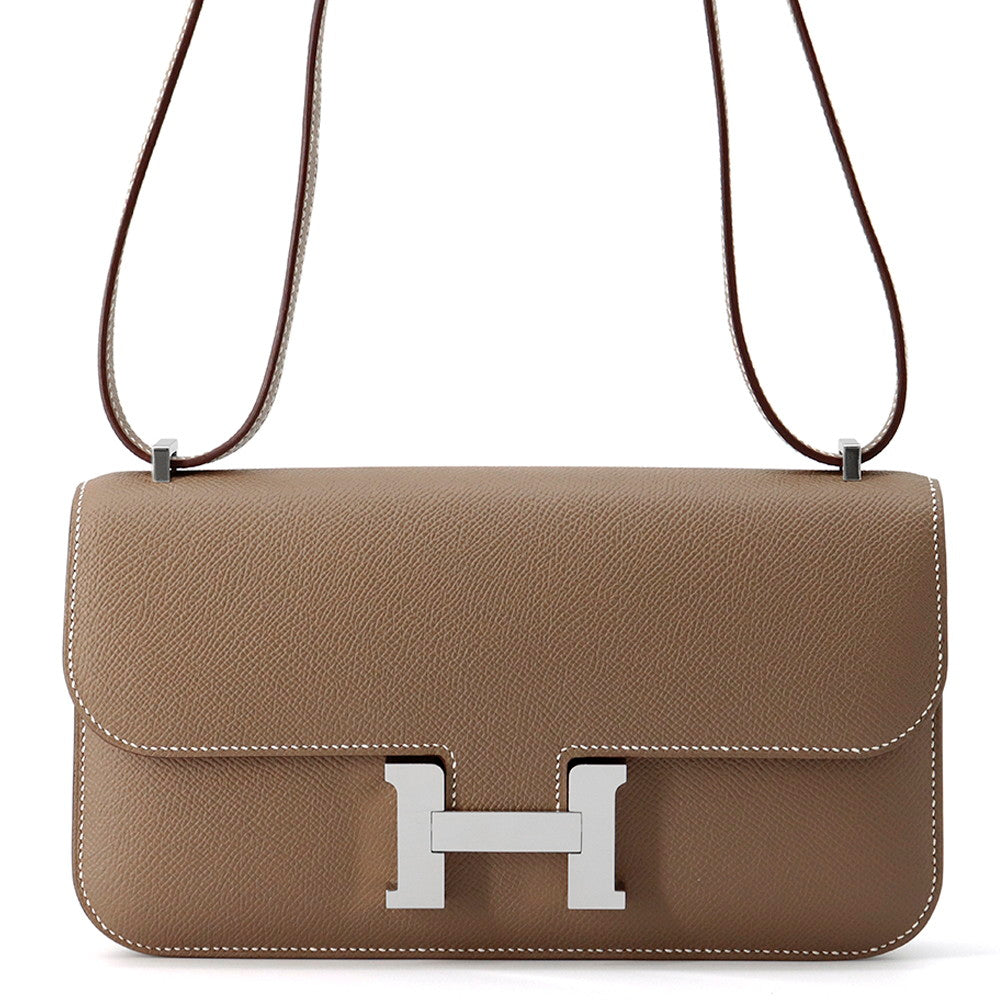 HERMES Constance Elan Miroir Etoupe Epsom
