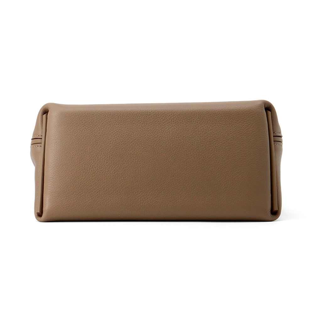HERMES Van Quatre Etoupe Evercolor Swift Leather Size Mini