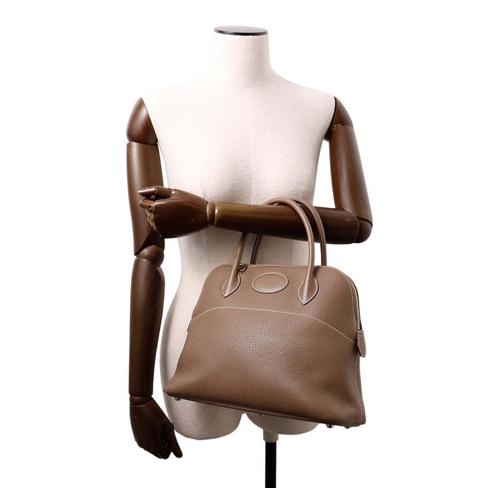 HERMES Bolide Etoupe Taurillon Clemence Size 31