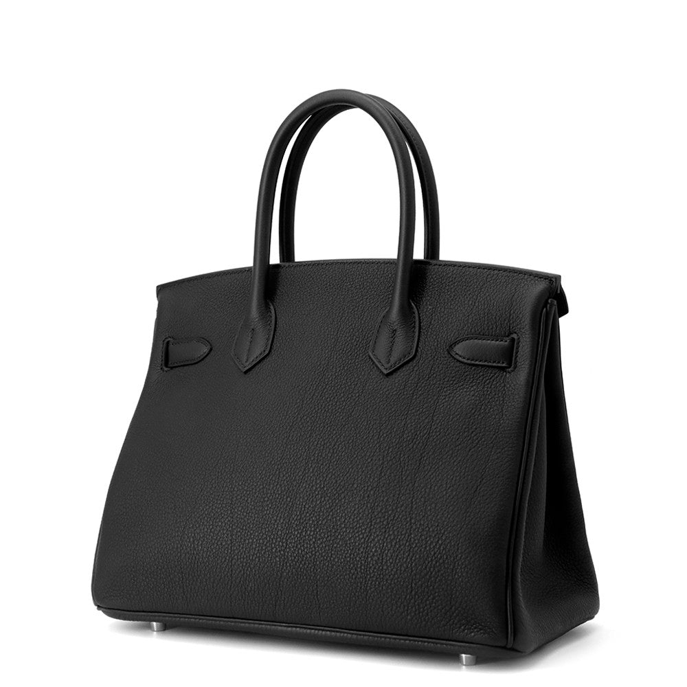 HERMES Birkin Black Togo Leather Size 30