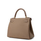 HERMES Kelly Retourne Etoupe Togo Leather Size 28