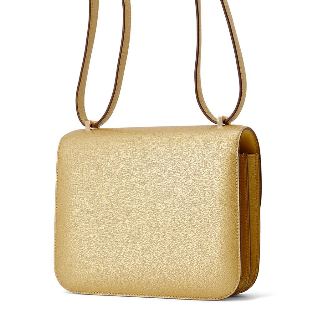 HERMES Constance3 Miroir Dore Chevre Shamqila Size Mini