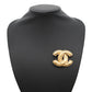 CHANEL Matelasse CC LogoBrooch Gold Metal