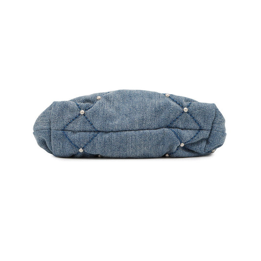 CHANEL CHANEL22 ChainShoulder Bag BlueAS3980 Denim Size Mini