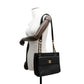 CHANEL CC Logo ChainTote Bag Black Caviar Leather