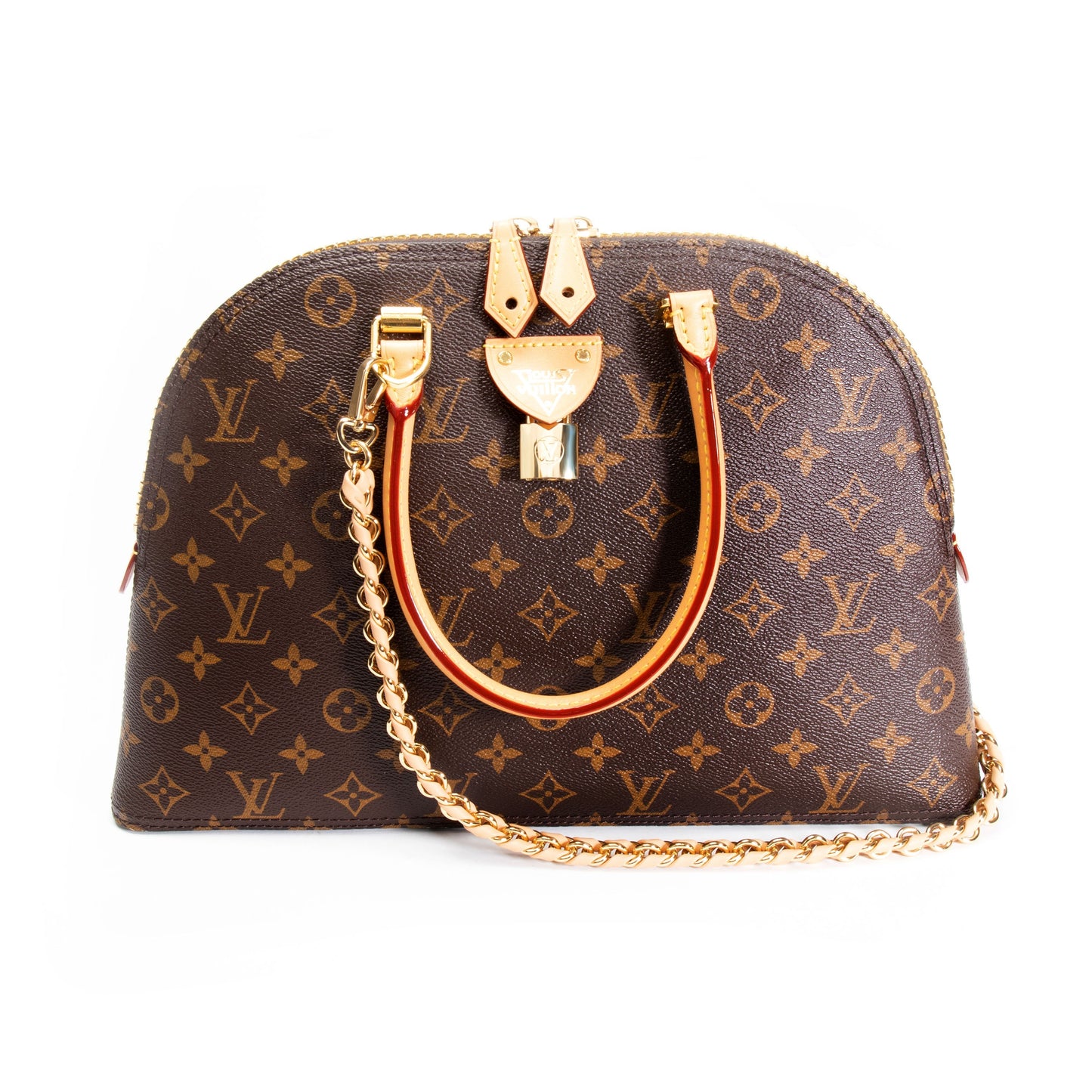 Louis Vuitton Louis Vuitton Brown Monogram Canvas Moon Alma Bag
