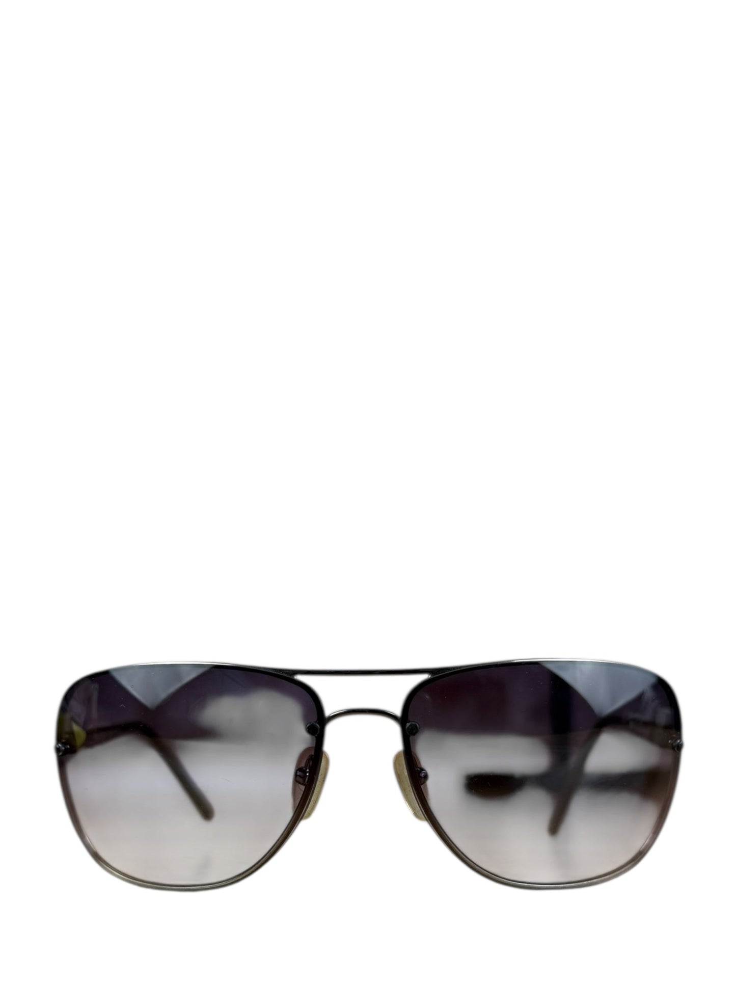 Prada   Frameless Purple Tinted Sunglasses