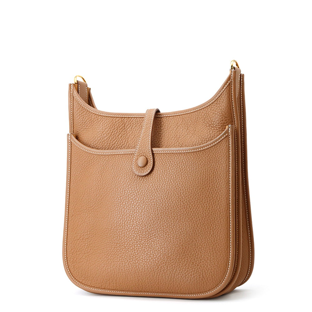 HERMES Evelyne3 Gold Taurillon Clemence Size PM