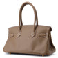 HERMES ShoulderBirkin Etoupe Evercolor Size 29