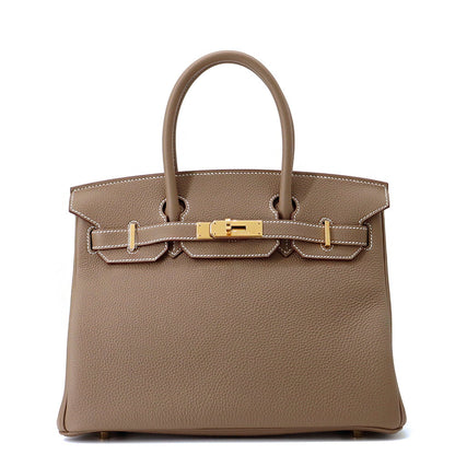 HERMES Birkin Etoupe Togo Leather Size 30