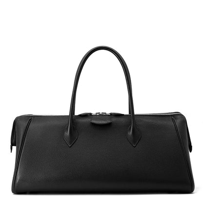 HERMES Pararib Bay Black Ardennes Leather Size 40