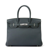 HERMES Birkin Vert Mangrove Togo Leather Size 30