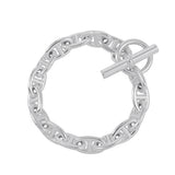 HERMES Chaine d'Ancre Bracelet 16 frames Size GM SV925