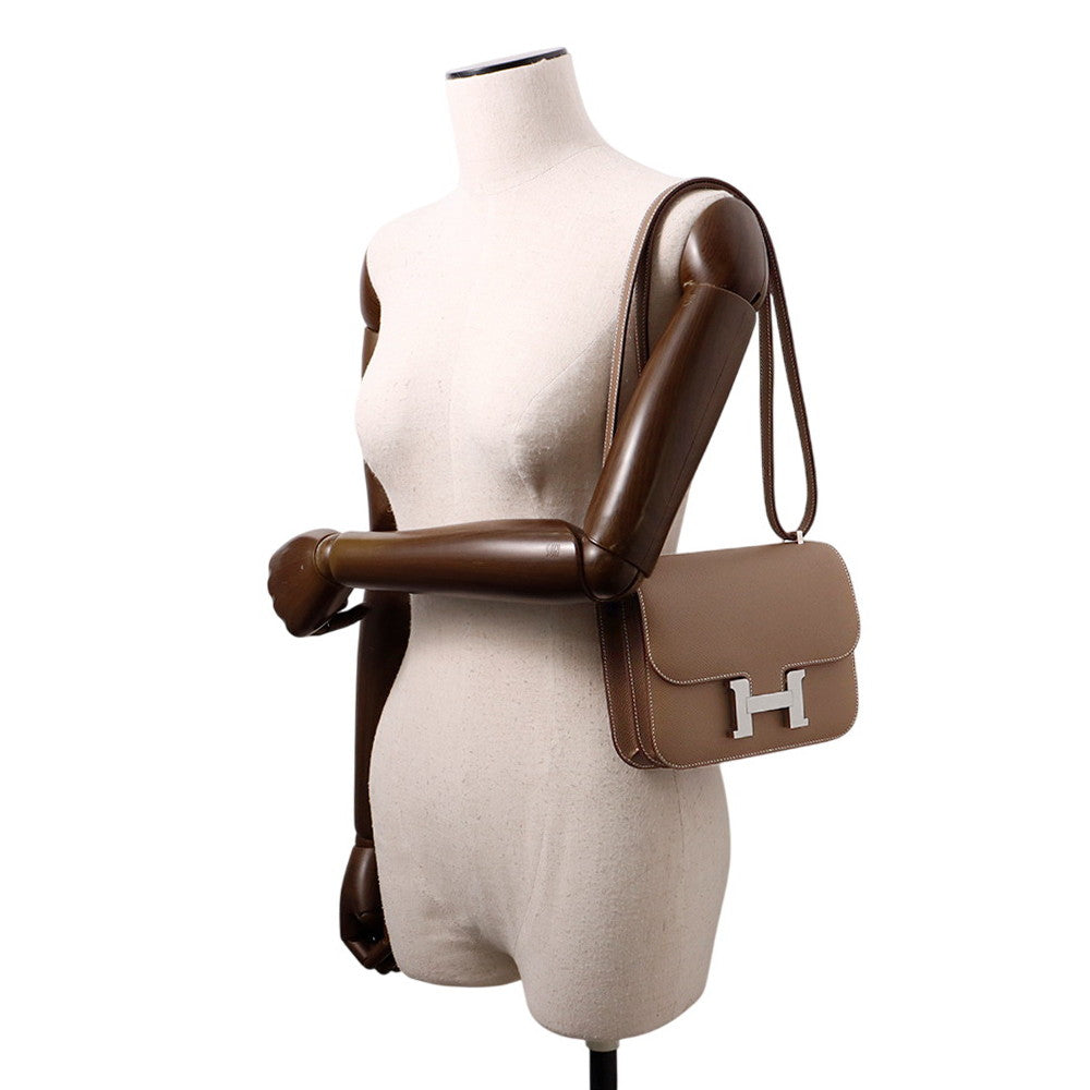 HERMES Constance Mini Miroir Etoupe Epsom