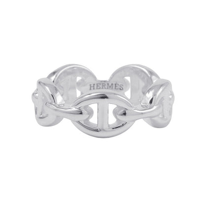 HERMES Chaine d'Ancre Anchene Ring Size PM/50/#10 SV925