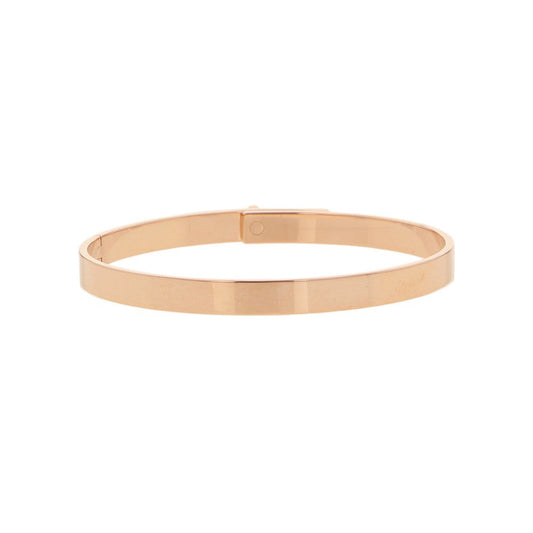 HERMES Kelly Bracelet PM Size ST 18K Pink Gold