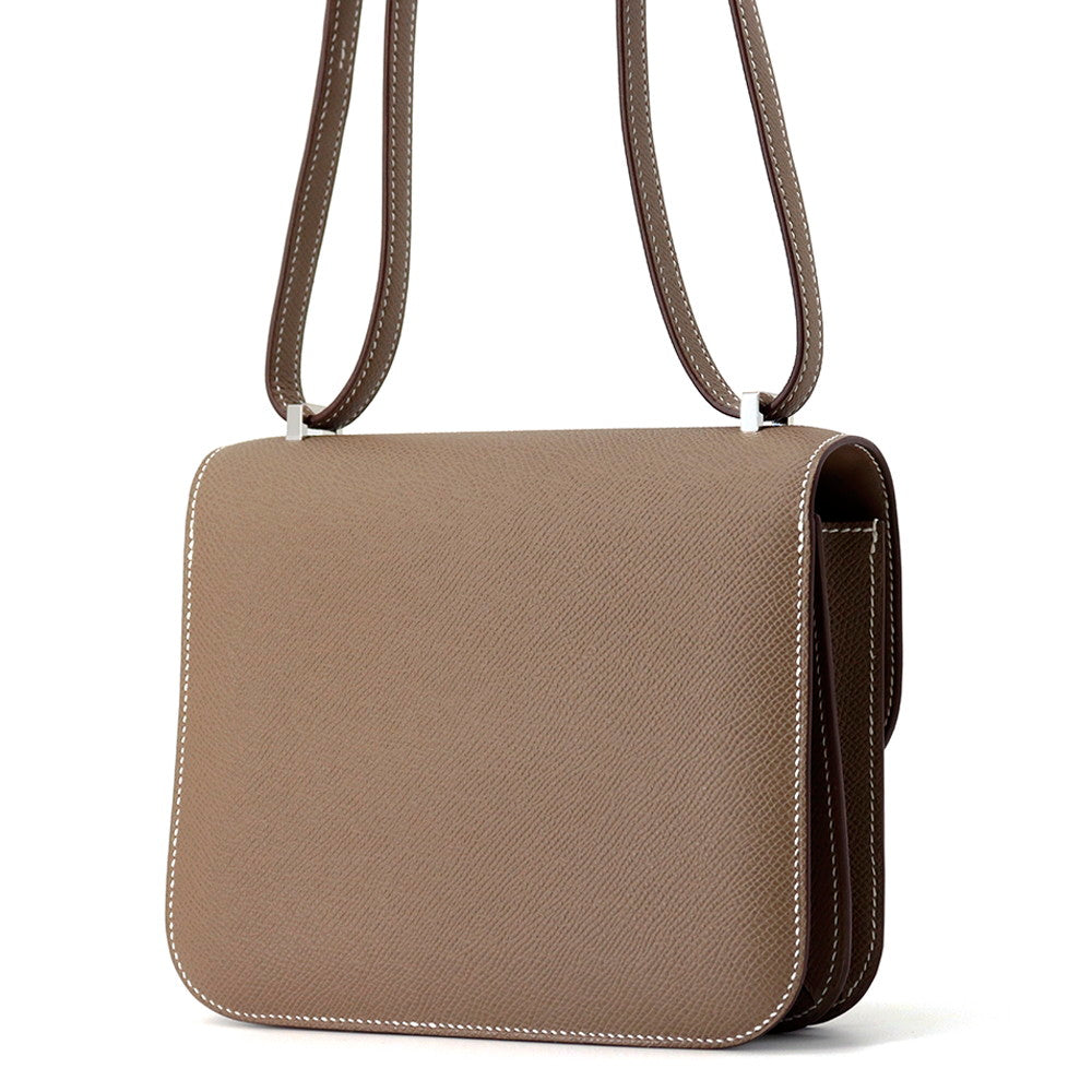 HERMES Constance3 Miroir Etoupe Epsom Size Mini