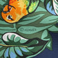 HERMES Carre Jungle Love Size 90 Marine/Vert/Orange Silk100%