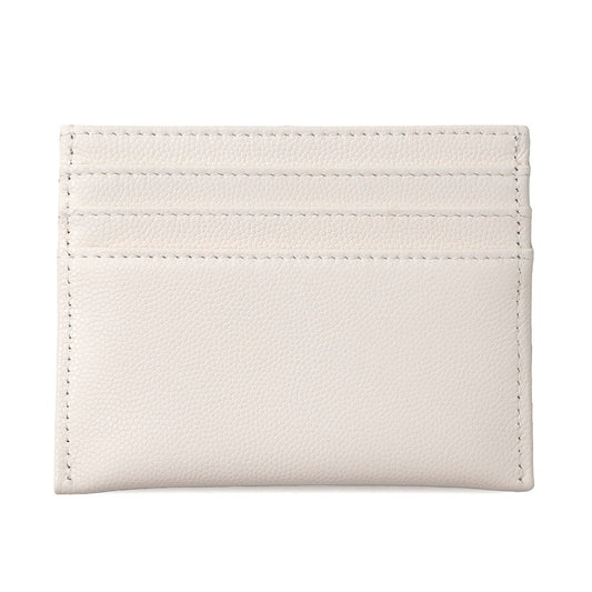 CHANEL CC Logo Card Case 24/25 Year Métiers d'Art Collection WhiteAP4706 Caviar Leather