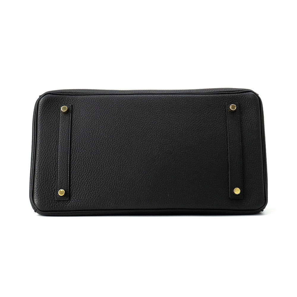 HERMES Birkin Black Togo Leather Size 35
