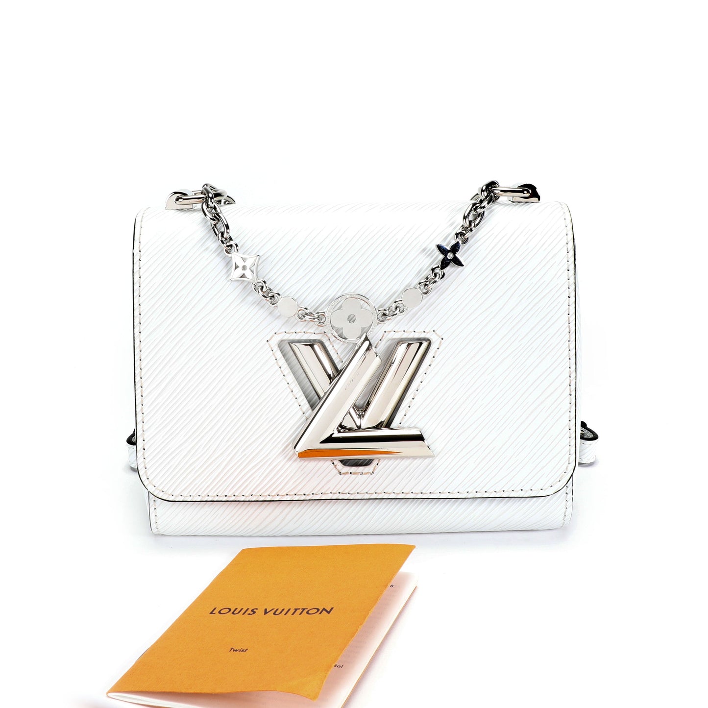 Louis Vuitton Louis Vuitton Special Edition White Epi Flower Jewels Twist PM