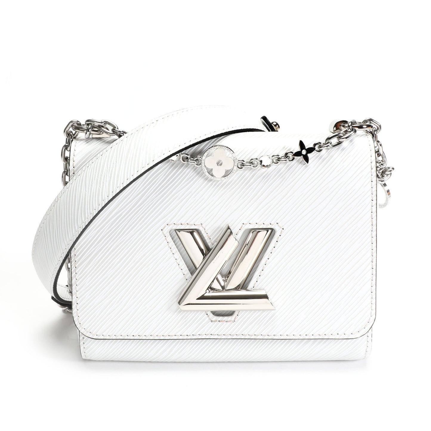Louis Vuitton Louis Vuitton Special Edition White Epi Flower Jewels Twist PM