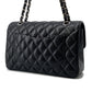 CHANEL Matelasse ChainShoulder Bag BlackA01113 Caviar Leather Size 23