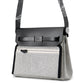 HERMES Herbag zip Ecru/Black Toile Military Vache Hunter Leather Size Mini