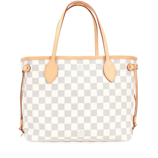 Louis Vuitton Louis Vuitton Damier Azur Neverfull PM