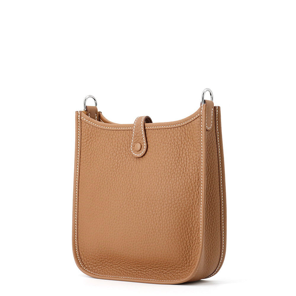HERMES Evelyne Long Gold Taurillon Clemence Size TPM