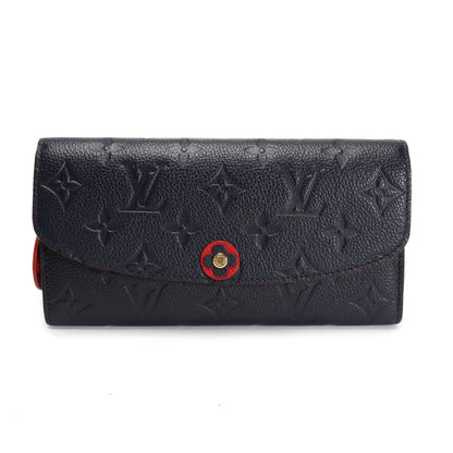 Louis Vuitton Louis Vuitton Marine Rouge Monogram Empriente Emilie Wallet