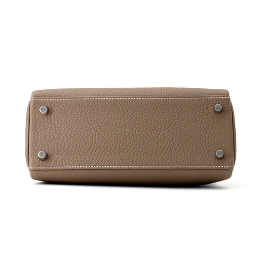 HERMES Kelly Retourne Etoupe Togo Leather Size 25