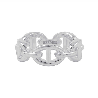 HERMES Chaine d'Ancre Anchene Ring Size PM/51/#11 SV925