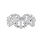 HERMES Chaine d'Ancre Anchene Ring Size PM/51/#11 SV925