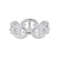 HERMES Chaine d'Ancre Anchene Ring Size PM/51/#11 SV925