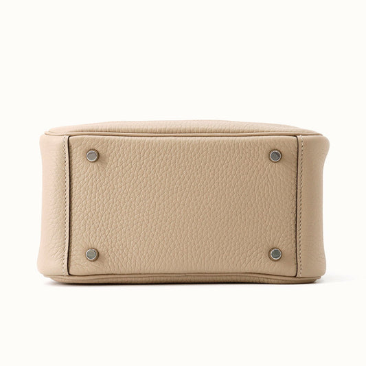 HERMES Lindy Trench/Etoupe Taurillon Clemence Size Mini