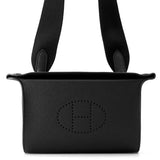HERMES Videpoches Black Togo Leather