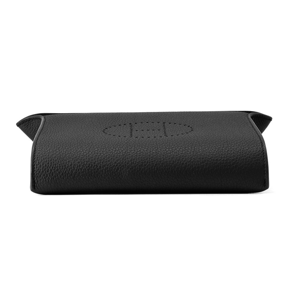 HERMES Videpoches Black Togo Leather