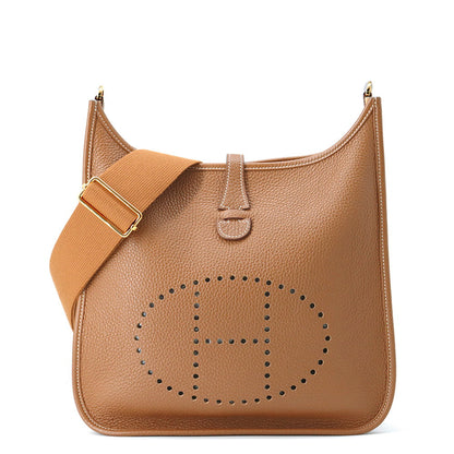 HERMES Evelyne3 Gold Taurillon Clemence Size PM