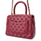 CHANEL Coco Handle 2WAY Handbag RedA98724 Lambskin Size Small