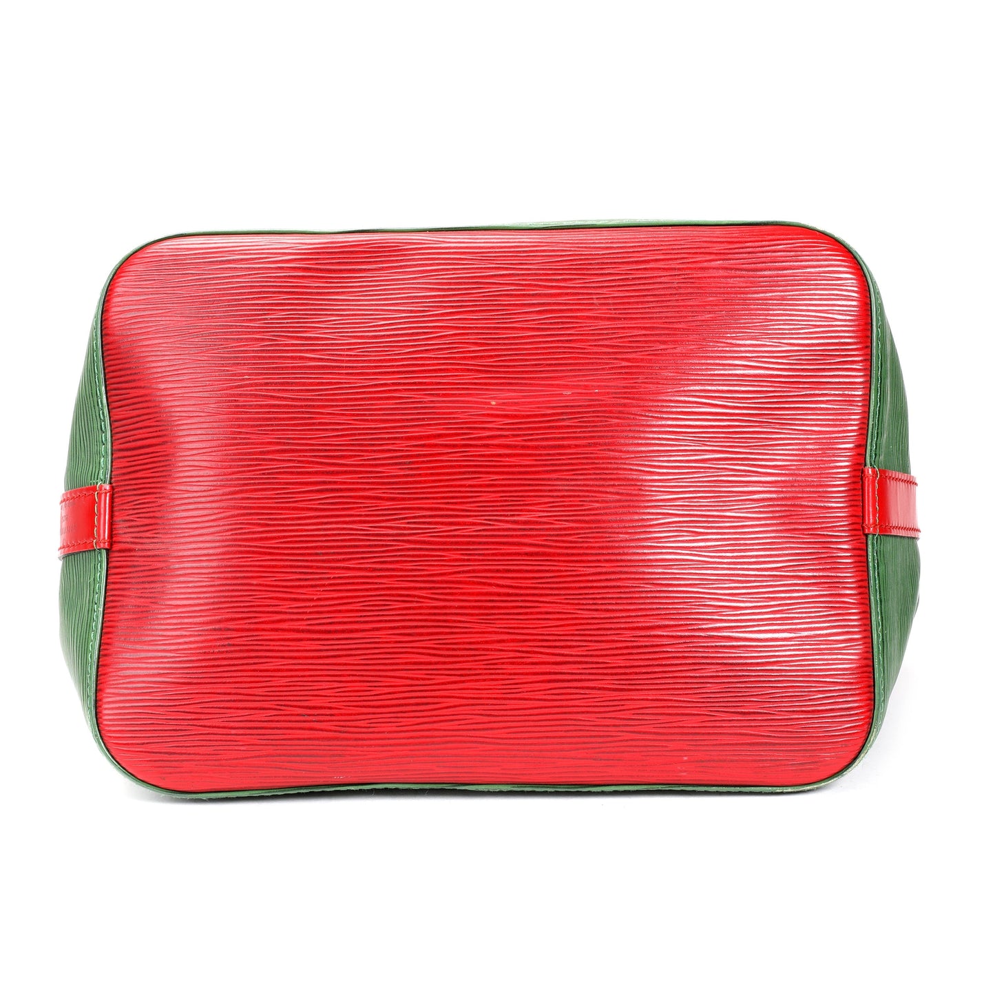 Louis Vuitton Louis Vuitton   Red & Borneo Green Epi Leather Petit Noé