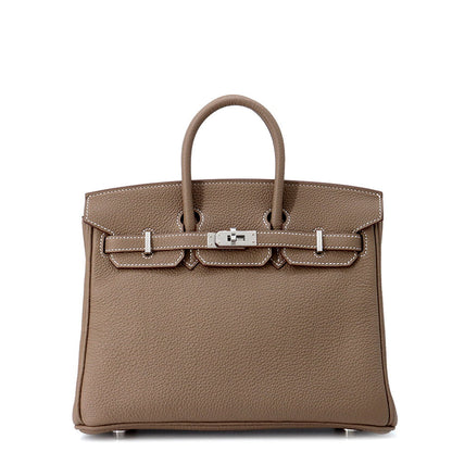 HERMES Birkin Etoupe Togo Leather Size 25